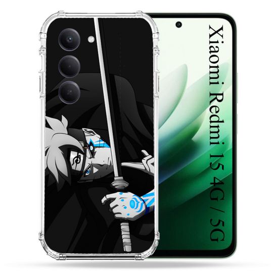 Coque Renforcée Pour Xiaomi Redmi 15 4G Manga Boruto Epée