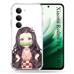 Coque Renforcée Pour Xiaomi Redmi 15 4G Manga Demon Slayer Nezuko