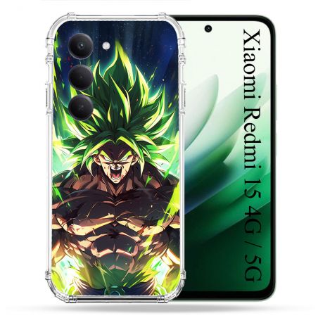 Coque Renforcée Pour Xiaomi Redmi 15 4G Manga Dragon Ball Broly