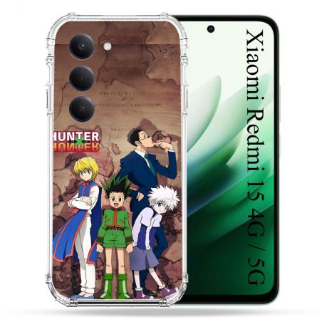 Coque Renforcée Pour Xiaomi Redmi 15 4G Manga Hunter X Hunter Vintage