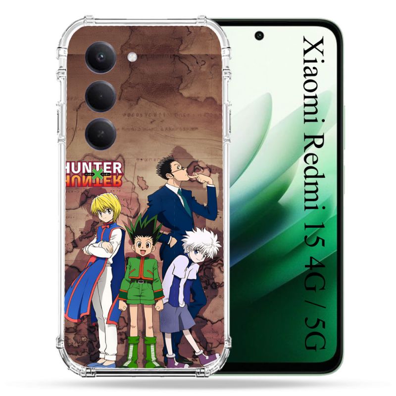 Coque Renforcée Pour Xiaomi Redmi 15 4G Manga Hunter X Hunter Vintage