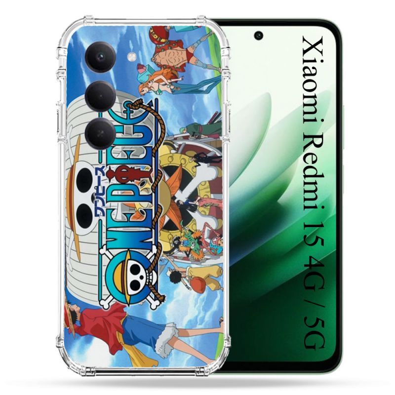 Coque Renforcée Pour Xiaomi Redmi 15 4G Manga One Piece Sunny