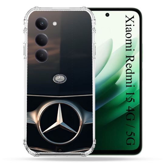 Coque Renforcée Pour Xiaomi Redmi 15 4G Mercedes Calendre