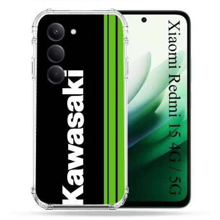 Coque Renforcée Pour Xiaomi Redmi 15 4G Moto Kawasaki