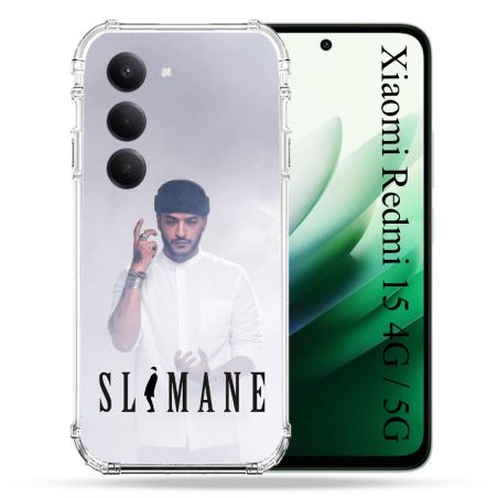 Coque Renforcée Pour Xiaomi Redmi 15 4G Musique Slimane Blanc