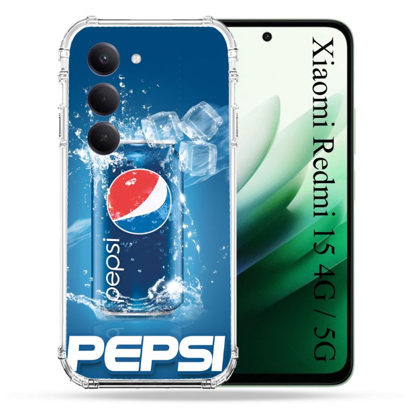 Coque Renforcée Pour Xiaomi Redmi 15 4G Pepsi