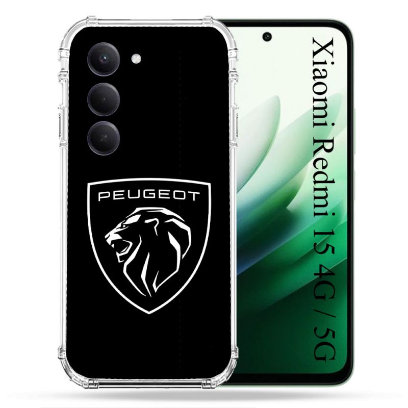 Coque Renforcée Pour Xiaomi Redmi 15 4G Peugeot