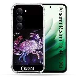 Coque Renforcée Pour Xiaomi Redmi 15 4G Signe Zodiaque 2 Cancer