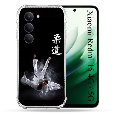Coque Renforcée Pour Xiaomi Redmi 15 4G Sport Judo Noir