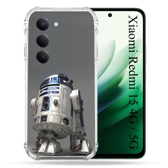 Coque Renforcée Pour Xiaomi Redmi 15 4G Star Wars - R2D2
