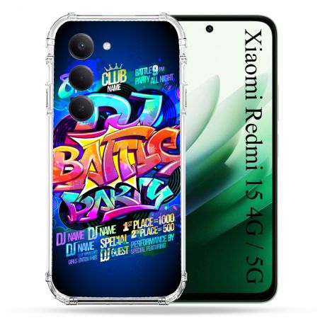 Coque Renforcée Pour Xiaomi Redmi 15 4G Street Art Rap