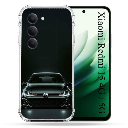 Coque Renforcée Pour Xiaomi Redmi 15 4G Volkwagen Golf GTI