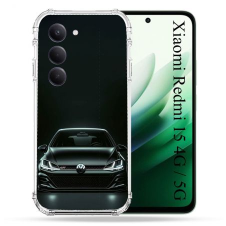 Coque Renforcée Pour Xiaomi Redmi 15 4G Volkwagen Golf GTI