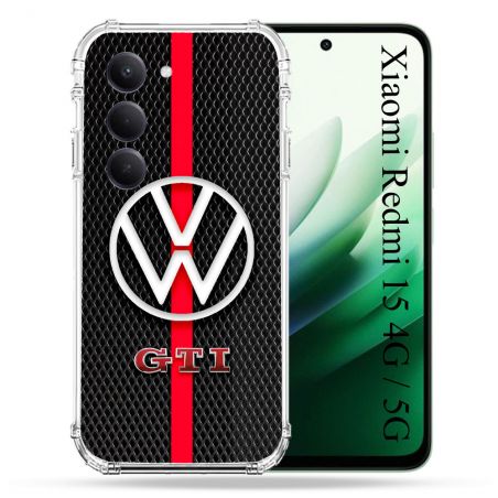 Coque Renforcée Pour Xiaomi Redmi 15 4G Volkwagen Line