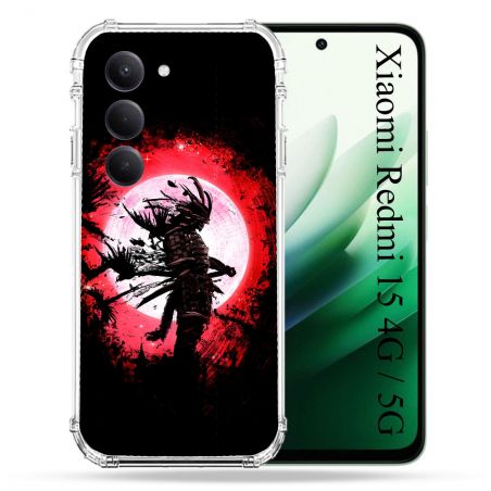 Coque Renforcée Pour Xiaomi Redmi 15 4G Voyage Japon Samourai