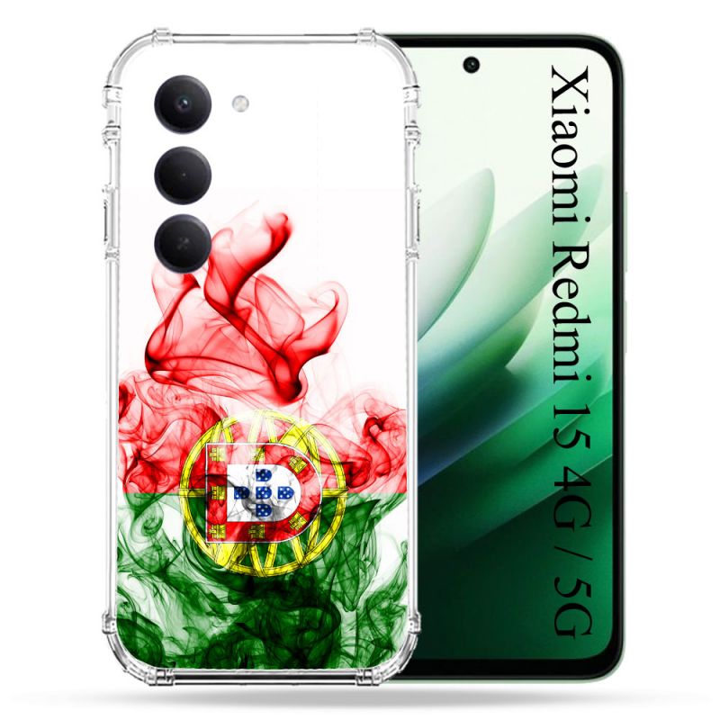 Coque Renforcée Pour Xiaomi Redmi 15 4G Voyage Portugal Flamme