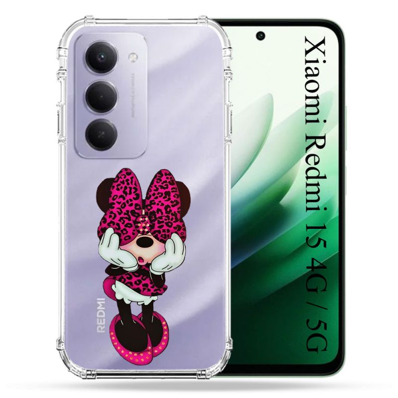 Coque Renforcée Transparente Pour Xiaomi Redmi 15 4G Minnie