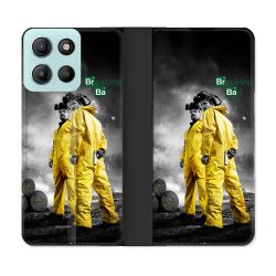 Housse cuir portefeuille Pour Motorola G15 Breaking Bad Affiche