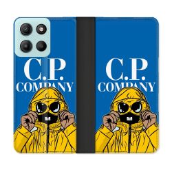Housse cuir portefeuille Pour Motorola G15 CP Company