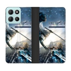 Housse cuir portefeuille Pour Motorola G15 Final Fantaisy