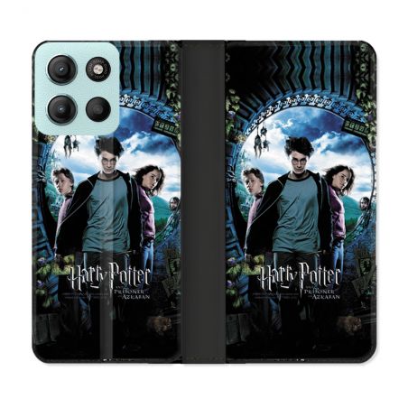Housse cuir portefeuille Pour Motorola G15 Harry Potter Azkaban