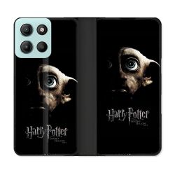 Housse cuir portefeuille Pour Motorola G15 Harry Potter Hollows Dobby