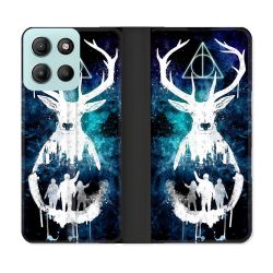 Housse cuir portefeuille Pour Motorola G15 Harry Potter Patronome