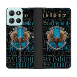 Housse cuir portefeuille Pour Motorola G15 Harry Potter Serdaigle
