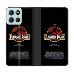 Housse cuir portefeuille Pour Motorola G15 Jurassic Park Affiche
