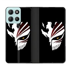 Housse cuir portefeuille Pour Motorola G15 Manga Bleach Masque