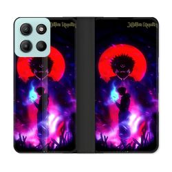 Housse cuir portefeuille Pour Motorola G15 Manga Jujutsu Kaisen Itadori Sukuna