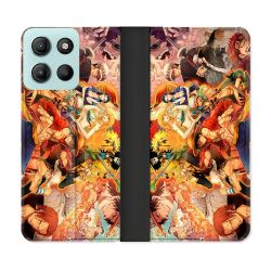 Housse cuir portefeuille Pour Motorola G15 Manga One Piece Nakama