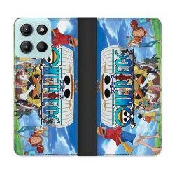 Housse cuir portefeuille Pour Motorola G15 Manga One Piece Sunny