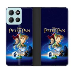 Housse cuir portefeuille Pour Motorola G15 Peter Pan Affiche
