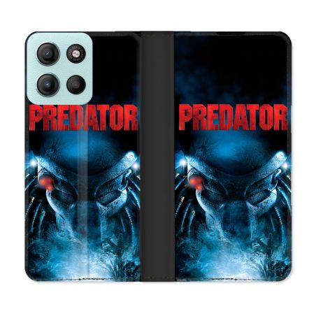 Housse cuir portefeuille Pour Motorola G15 Predator Affiche