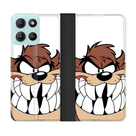 Housse cuir portefeuille Pour Motorola G15 Taz