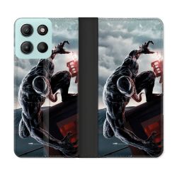 Housse cuir portefeuille Pour Motorola G15 Venom
