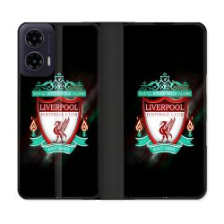 Housse cuir portefeuille Pour Motorola G35 5G Foot Liverpool