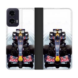 Housse cuir portefeuille Pour Motorola G35 5G Formule 1 F1 Red Bull