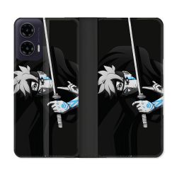 Housse cuir portefeuille Pour Motorola G35 5G Manga Boruto Epée