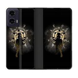 Housse cuir portefeuille Pour Motorola G35 5G Manga Naruto Sage