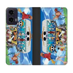 Housse cuir portefeuille Pour Motorola G35 5G Manga One Piece Sunny