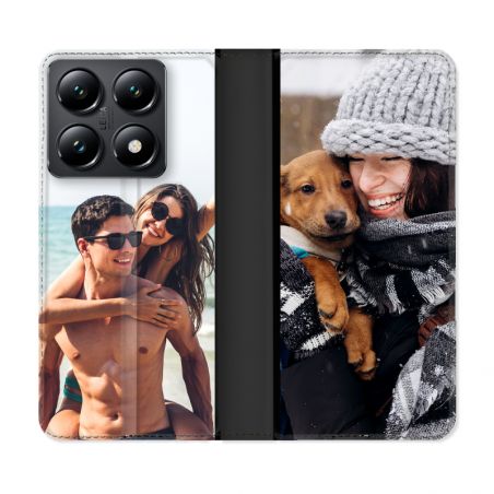 Housse Cuir Portefeuille Personnalisée Pour Xiaomi 14T Pro