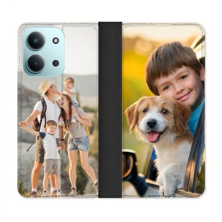 Housse Cuir Portefeuille Personnalisée Pour Xiaomi Redmi 15C 5G