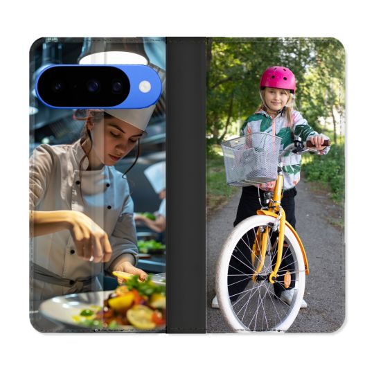 Housse Cuir Portefeuille Personnalisée Pour Google Pixel 10