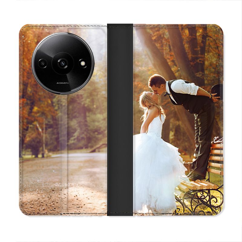 Housse Cuir Portefeuille Personnalisée Pour Xiaomi Redmi A3