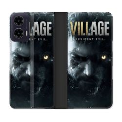 Housse cuir portefeuille Pour Motorola G35 5G Resident Evil