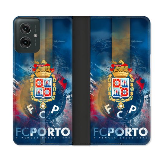 Housse cuir portefeuille Pour Motorola G55 5G Foot FC Porto