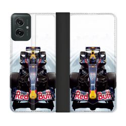 Housse cuir portefeuille Pour Motorola G55 5G Formule 1 F1 Red Bull