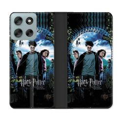 Housse cuir portefeuille Pour Motorola G56 5G Harry Potter Azkaban